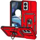 For Motorola Moto G Power 5G 2024 Sliding Camshield Holder Phone Case(Red) - 1