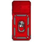 For Motorola Moto G Power 5G 2024 Sliding Camshield Holder Phone Case(Red) - 2