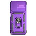 For Motorola Moto G Power 5G 2024 Sliding Camshield Holder Phone Case(Purple) - 2