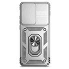 For Motorola Edge 5G 2024 Sliding Camshield Holder Phone Case(Silver) - 2