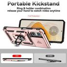 For Motorola Moto G 5G 2025 Sliding Camshield Holder Phone Case(Rose Gold) - 3