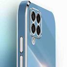For Samsung Galaxy M33 5G Global XINLI Straight Edge 6D Electroplate TPU Phone Case with Ring Holder(Hawthorn Red) - 3