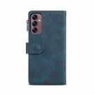 For Samsung Galaxy S24 FE 5G ESEBLE Retro Frosted RFID Flip Leather Phone Case(Dark Green) - 3