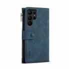 For Samsung Galaxy S24 Ultra 5G ESEBLE Retro Frosted RFID Flip Leather Phone Case(Dark Green) - 3