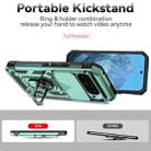 For Google Pixel 9 Sliding Camshield Holder Phone Case(Green) - 3