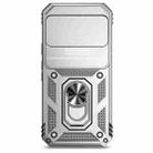 For Google Pixel 9 Sliding Camshield Holder Phone Case(Silver) - 2