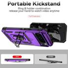 For Google Pixel 9 Pro Sliding Camshield Holder Phone Case(Purple) - 3