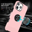 For iPhone 16 Magnetic Ring Holder Phone Case(Rose Gold) - 2