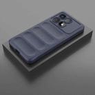 For Redmi K70 Ultra Global Magic Shield TPU + Flannel Phone Case(Dark Blue) - 2