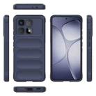 For Redmi K70 Ultra Global Magic Shield TPU + Flannel Phone Case(Dark Blue) - 3