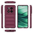 For Redmi Note 14 Pro 5G Magic Shield TPU + Flannel Phone Case(Wine Red) - 3