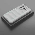 For Redmi K80 5G / Xiaomi Poco F7 Pro Magic Shield TPU + Flannel Phone Case(Grey) - 2