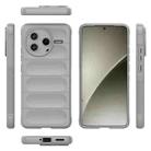 For Redmi K80 5G / Xiaomi Poco F7 Pro Magic Shield TPU + Flannel Phone Case(Grey) - 3
