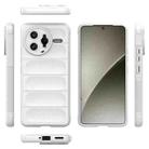 For Redmi K80 Pro 5G Magic Shield TPU + Flannel Phone Case(White) - 3
