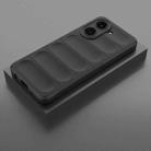 For Redmi A5 4G 171.7mm / Xiaomi Poco C71 Magic Shield TPU + Flannel Phone Case(Black) - 2