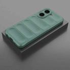 For Redmi A5 4G 171.7mm / Xiaomi Poco C71 Magic Shield TPU + Flannel Phone Case(Dark Green) - 2