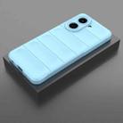 For Redmi A5 4G 171.7mm / Xiaomi Poco C71 Magic Shield TPU + Flannel Phone Case(Light Blue) - 2