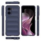 For Redmi A5 4G 171.7mm / Xiaomi Poco C71 Magic Shield TPU + Flannel Phone Case(Dark Blue) - 3