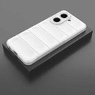 For Redmi A5 4G 171.7mm / Xiaomi Poco C71 Magic Shield TPU + Flannel Phone Case(White) - 2