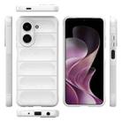 For Redmi A5 4G 171.7mm / Xiaomi Poco C71 Magic Shield TPU + Flannel Phone Case(White) - 3