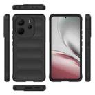 For Redmi Note 14 4G 164.84mm EU Magic Shield TPU + Flannel Phone Case(Black) - 3