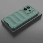 For Redmi Note 14 4G 164.84mm EU Magic Shield TPU + Flannel Phone Case(Dark Green) - 2