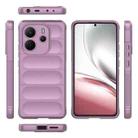 For Redmi Note 14 4G 164.84mm EU Magic Shield TPU + Flannel Phone Case(Purple) - 3