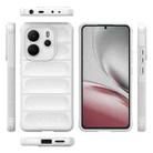 For Redmi Note 14 4G 164.84mm EU Magic Shield TPU + Flannel Phone Case(White) - 3