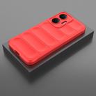 For Redmi Turbo 4 Pro 5G Magic Shield TPU + Flannel Phone Case(Red) - 2