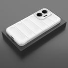 For Redmi Turbo 4 Pro 5G Magic Shield TPU + Flannel Phone Case(Grey) - 2