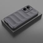 For Redmi Turbo 4 Pro 5G Magic Shield TPU + Flannel Phone Case(Dark Grey) - 2