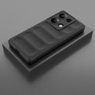 For Redmi Note 14S 4G Global Magic Shield TPU + Flannel Phone Case(Black) - 2
