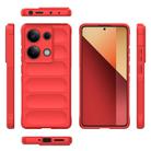 For Redmi Note 14S 4G Global Magic Shield TPU + Flannel Phone Case(Red) - 3