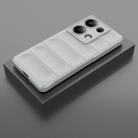 For Redmi Note 14S 4G Global Magic Shield TPU + Flannel Phone Case(Grey) - 2