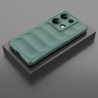 For Redmi Note 14S 4G Global Magic Shield TPU + Flannel Phone Case(Dark Green) - 2