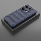 For Redmi Note 14S 4G Global Magic Shield TPU + Flannel Phone Case(Dark Blue) - 2