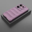 For Redmi Note 14S 4G Global Magic Shield TPU + Flannel Phone Case(Purple) - 2