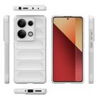 For Redmi Note 14S 4G Global Magic Shield TPU + Flannel Phone Case(White) - 3