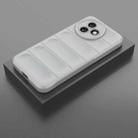 For Redmi K80 Ultra 5G Magic Shield TPU + Flannel Phone Case(Grey) - 2
