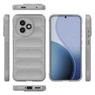 For Redmi K80 Ultra 5G Magic Shield TPU + Flannel Phone Case(Grey) - 3