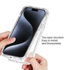 For iPhone 15 Plus Acrylic Transparent Phone Case - 3