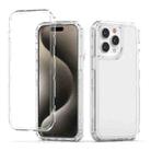 For iPhone 15 Pro Acrylic Transparent Phone Case - 1