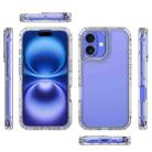 For iPhone 16 Plus Acrylic Transparent Phone Case - 3