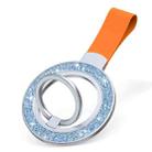 Glitter Magnetic Ring Buckle Holder(Pink Blue + Orange) - 1