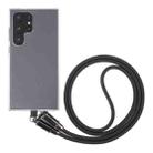 Type-C to 8 Pin Braid Data Cable Phone Anti-lost Crossbody Lanyard, Length: 1.2m(Black) - 1