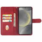 For Samsung Galaxy S24 FE 5G Leather Phone Case(Red) - 3