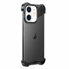 For iPhone 12 Aromatherapy Alloy Frameless Phone Case(Black) - 1