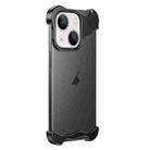 For iPhone 13 Aromatherapy Alloy Frameless Phone Case(Black) - 1