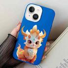 For iPhone 15 Loong Baby PC Hybrid TPU Phone Case(Blue) - 1