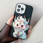 For iPhone 13 Pro Loong Baby PC Hybrid TPU Phone Case(Black) - 1
